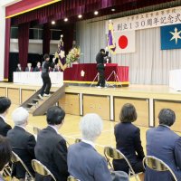 長生高が創立１３０周年　卒業生ら１１００人、節目祝う