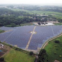 千葉商科大が所有する野田市のメガソーラー発電所