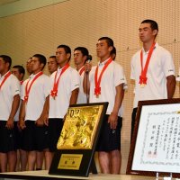 凱旋報告「応援に感謝」　専大松戸ナイン　第１０３回全国高校野球　千葉大会