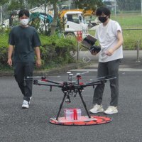 撮影、運搬、停電対応　広範囲にドローン活用　睦沢町が防災訓練