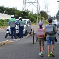 「予想以上に違反者多い」　通学路で一斉取り締まり　千葉県警