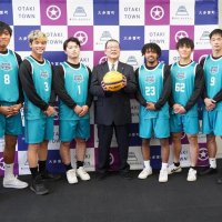 ３人制プロバスケ「大多喜」本格始動　町役場訪問、地域貢献誓う