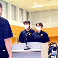 誇り胸に力出し切る　千葉県選手団が結団式　２３日から全国総体