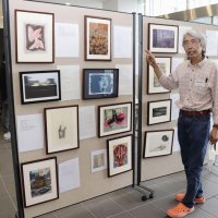 美術展で避難民支援　松戸の版画家・宮山広明さん　作品の売り上げを寄付　【ウクライナとともに】