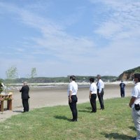 海水浴場の安全祈願式　銚子、３年ぶり開設前に