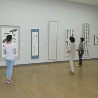 漢字、かな、詩文…多彩３７点　茂原市美術館で書道協会展