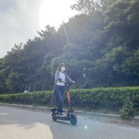 電動キックボード　千葉市が実証実験中