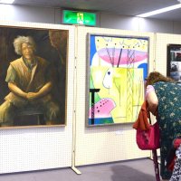 市民芸術家の作品展示　大網白里、デジタルでも公開