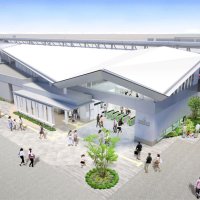 幕張豊砂駅のイメージ図（ＪＲ東日本提供）