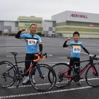 父と参加「完走目指す」　今大会最年少の角田君　【ツール・ド・ちば２０２２】