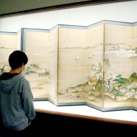 びょうぶや浮世絵展示　東金、水田美術館で２６点