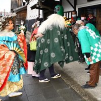 獅子舞、囃子で良い一年願う　佐原　新年祝うイベント