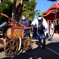 新年の平穏願い、昌平町お水かけ　茂原　繁盛祈る弥勒踊りも