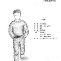 有力情報提供者に報奨金　未解決１５年、新たな似顔絵　市原男性殺害