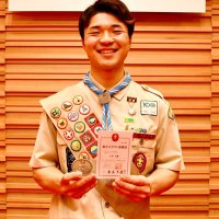 活動の楽しさ広めたい　ボーイスカウト最高位「富士章」受章　石田大輝さん（１９）　【ひと模様】