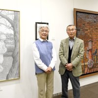 思いこもった良作並ぶ　成田　市民画家サークル展覧会　９日まで　油彩や水彩１２６点