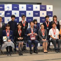 「ロボット競技普及へ力」　世界大会出場の千葉県内中高生　知事に報告、抱負も