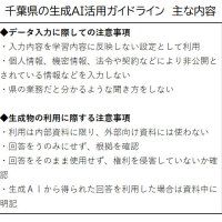 千葉県の生成ＡＩ活用ガイドライン