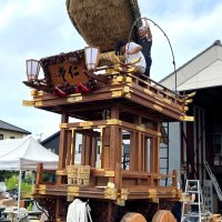 山車飾り「鷹」６年ぶり新調　佐原の大祭１４日開幕　仁井宿区　住民思い込め