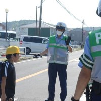初任科生が下校見守り　東金・千葉県警察学校