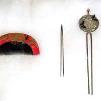 森家に伝わるくしとかんざし
