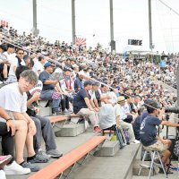 銚子商×習志野の古豪対決　柏の葉超満員、１万人以上押し寄せる　第１０５回全国高校野球　千葉大会　第７日