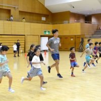 児童ら走るコツ学ぶ　市原　夏休みＲＵＮラン教室