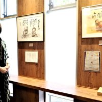 童画、仏画ほのぼのと　木更津、３１日まで北原きりんさん個展