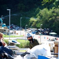 台風１３号復旧進む　災害廃棄物処分始まる　路上放置、回収追いつかず　茂原