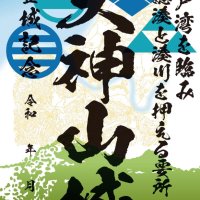 天神山城の御城印
