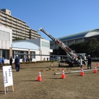 震災備えＮＴＴ訓練　通信復旧本番さながら