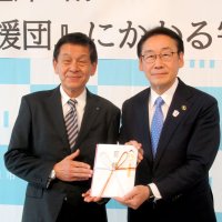 朝日信金が１０００万円寄付　市川市の支援事業「困窮者へカレー」財源に