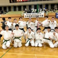桜林、男子総合Ｖ　少林寺拳法　関東高校選抜大会