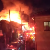【動画あり】千葉市中央区で住宅火災　焼け跡から遺体　居住６０代男性と連絡取れず