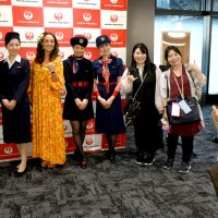 国際線旅客便運航７０周年　日航、当時の航路再現飛行　成田では運航管理現場見学