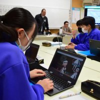 茂原中生職場体験　メタバースやＡＲ学ぶ　商議所主催企業が１０授業展開