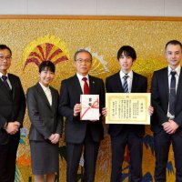 船橋の福祉施設へエアコン　日産化学、希望の物品寄贈