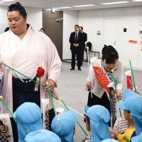 琴ノ若関らこいのぼり掲揚　こどもの日前に政府主催