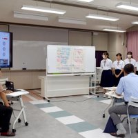２０５０年　街の姿は？　地域課題解決向け　市長らへ政策提言　白井・大山口中２年生