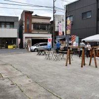 佐原の町並みで実証実験が行われている「下宿サイクルパーク」＝香取市

