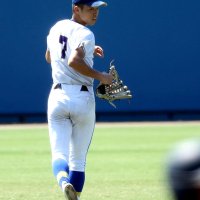 強肩“発動”追加点を阻止　志学館　左翼手・白井　第１０６回全国高校野球　千葉大会　第１３日
