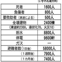 南海トラフ巨大地震注意　千葉県内、行事中止など対応追われる　最大震度５強想定　１８市町村津波３メートル以上