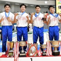 市船橋、体操団体３連覇　全国高校総体