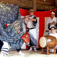 人の成長演じ巧みな舞　君津で「大戸見の神楽」