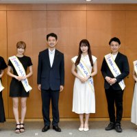 若者目線で魅力発信　ポートアンバサダー　熊谷知事がエール