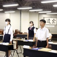 【子ども新聞　週刊ちばにち家】　「戦争の悲惨さこの目で」　戦後７９年　銚子の中学生、広島派遣へ　（２０２４年８月１５日号）