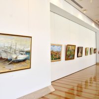 房総の風景、絵画で自由に　館山　２８日まで　千倉パレットクラブ展