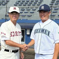 教え子対決、千葉黎明に軍配　第７７回秋季千葉県高校野球大会