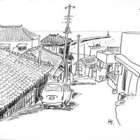 小島健二朗　外房風景素描画展