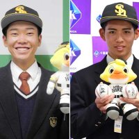 広瀬（市松戸高）「チャンス生かす」　木下（千葉経大付高）「周東選手のように」　ソフト育成指名２選手意気込み